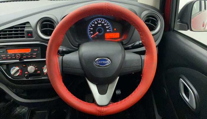 2018 Datsun Redi Go T(O) 1.0, Petrol, Manual, 46,291 km, Steering Wheel Close Up