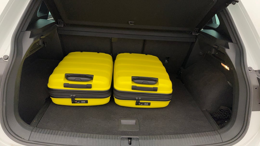 Boot Inside View with Luggage