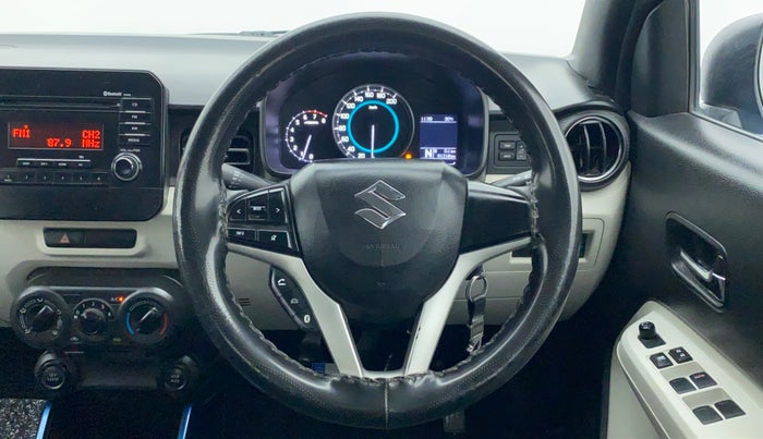 2017 Maruti IGNIS DELTA 1.2 K12 AMT, Petrol, Automatic, 61,318 km, Steering Wheel Close Up
