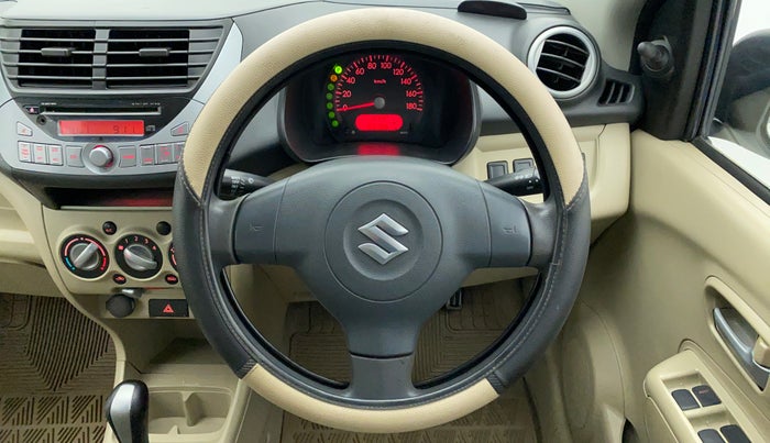 2012 Maruti A Star VXI ABS AT, Petrol, Automatic, 60,830 km, Steering Wheel Close Up