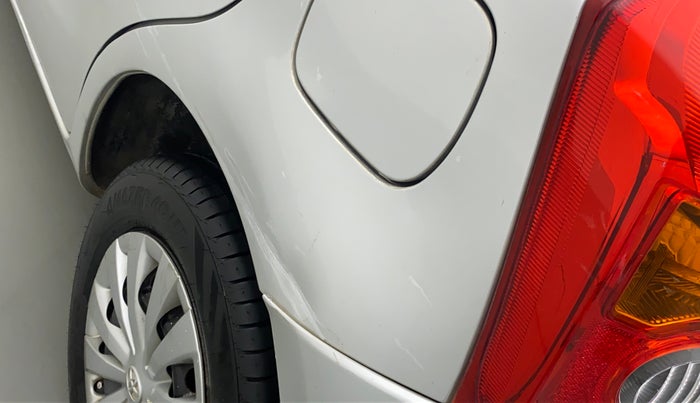 2012 Toyota Etios Liva G, Petrol, Manual, 24,434 km, Left quarter panel - Minor scratches