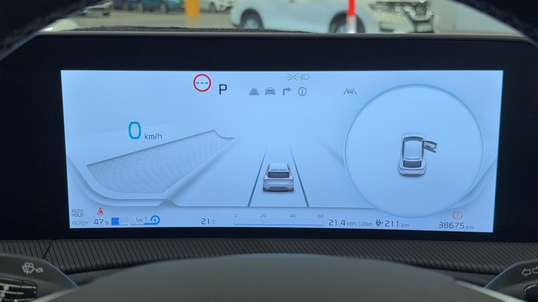2023 Kia Ev6 Gt-line RWD (without Sunroof), Automatic, 38675 km, Odometer View