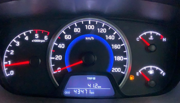 2017 Hyundai Grand i10 Sportz1.2 CRDI, Diesel, Manual, 43,683 km, Odometer Image