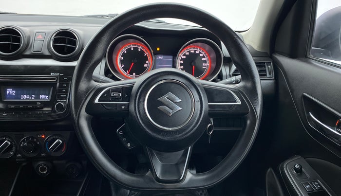 2018 Maruti Swift VXI D, Petrol, Manual, 17,239 km, Steering Wheel Close Up