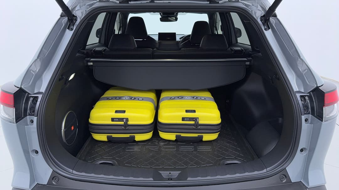 Boot Inside View with Luggage