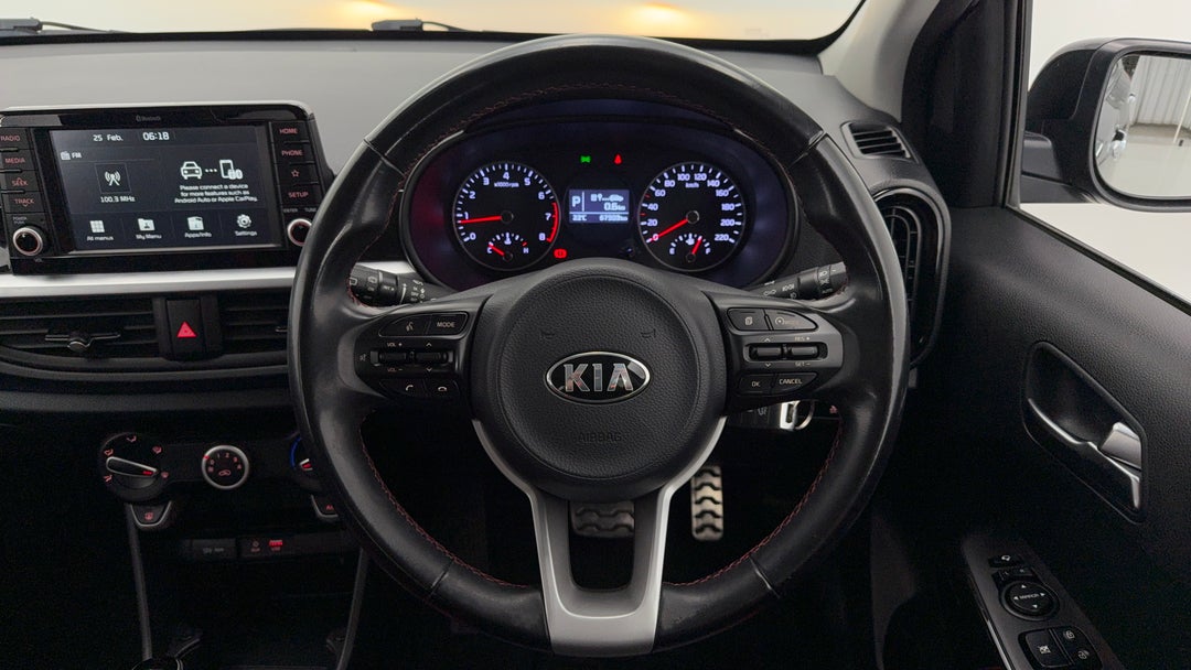 2018 Kia Picanto Gt-line, Automatic, 67303 km, Steering Wheel Close-up