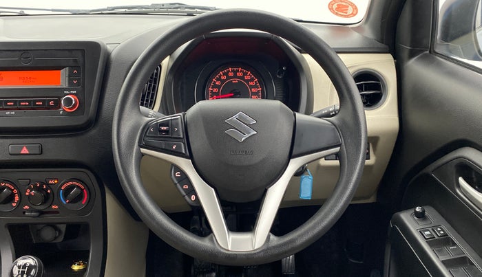 2019 Maruti New Wagon-R VXI 1.2L, Petrol, Manual, 3,693 km, Steering Wheel Close Up