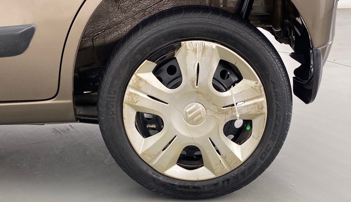 2013 Maruti Wagon R 1.0 VXI, Petrol, Manual, 40,451 km, Left Rear Wheel