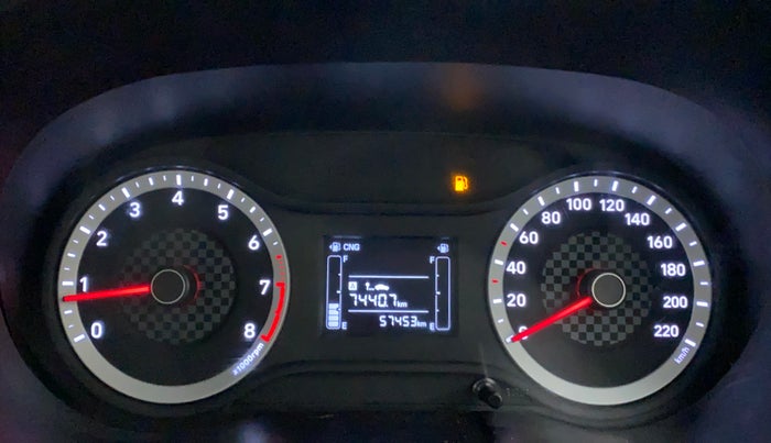 2020 Hyundai AURA S 1.2 CNG, CNG, Manual, 57,453 km, Odometer Image