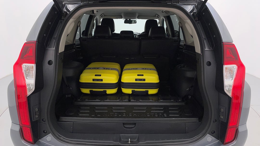 Boot Inside View with Luggage