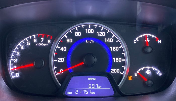 2018 Hyundai Grand i10 MAGNA 1.2 KAPPA VTVT, Petrol, Manual, 21,788 km, Odometer Image