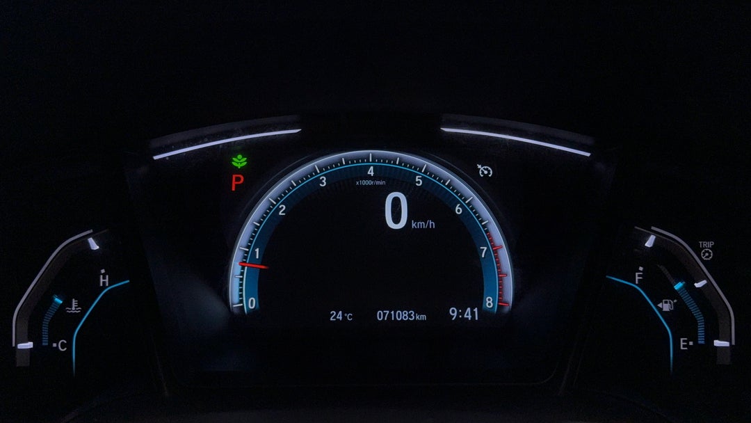 2019 Honda Civic 50 Years Edition, Automatic, 71083 km, Odometer View