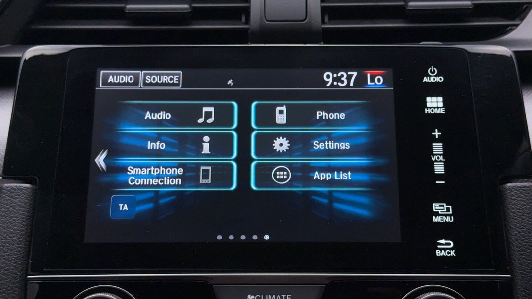 2019 Honda Civic 50 Years Edition, Automatic, 71083 km, Infotainment System