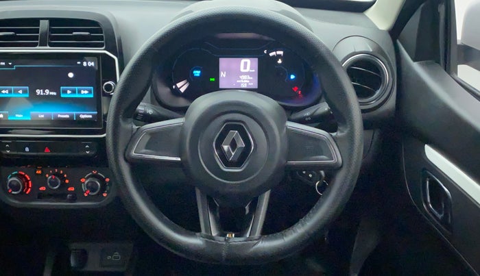 2022 Renault Kwid CLIMBER AMT 1.0, Petrol, Automatic, 4,983 km, Steering Wheel Close Up