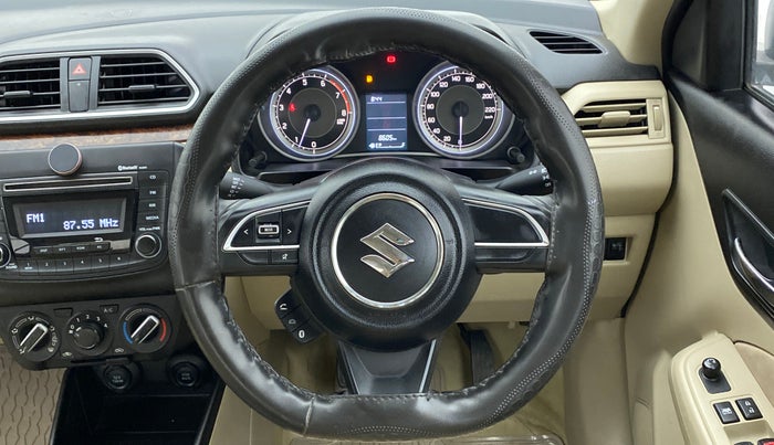 2017 Maruti Dzire VXI, Petrol, Manual, 8,733 km, Steering Wheel Close Up