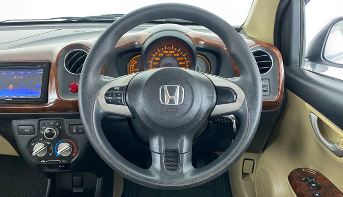 2014 Honda Amaze 1.2 VXMT I VTEC, Petrol, Manual, 66,568 km, Steering Wheel Close Up