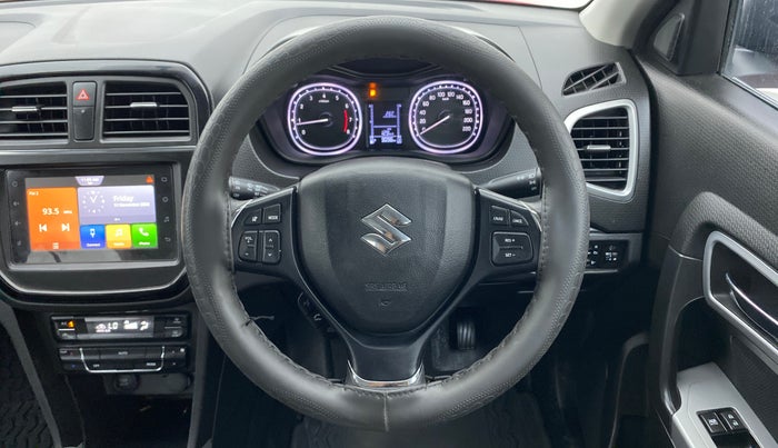 2022 Maruti Vitara Brezza ZXI, Petrol, Manual, 9,173 km, Steering Wheel Close Up