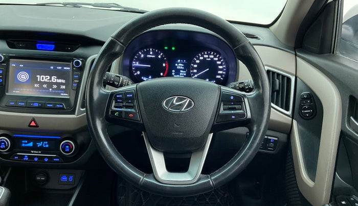 2015 Hyundai Creta 1.6 SX (O) CRDI, Diesel, Manual, 57,105 km, Steering Wheel Close Up