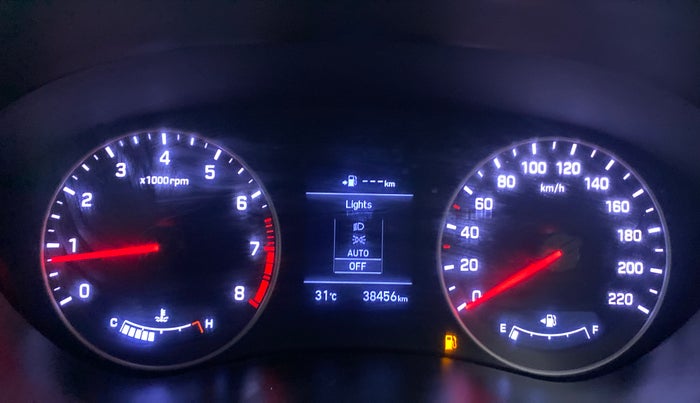 2018 Hyundai Elite i20 ASTA 1.2 (O), Petrol, Manual, 38,455 km, Odometer Image
