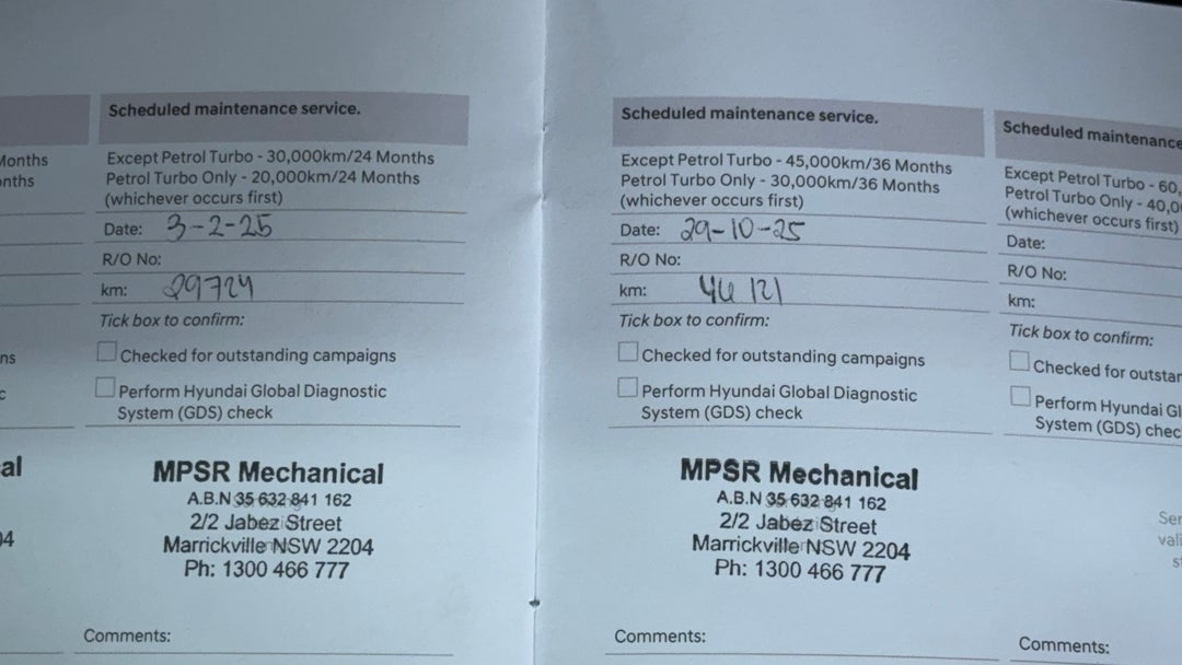 2023 Hyundai Tucson (fwd), Automatic, 50553 km, Service History