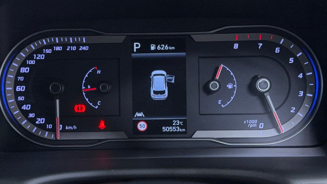 2023 Hyundai Tucson (fwd), Automatic, 50553 km, Odometer View