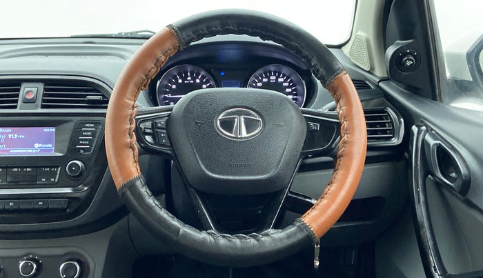 2019 Tata TIGOR XZ 1.2 REVOTRON, Petrol, Manual, 35,990 km, Steering Wheel Close Up