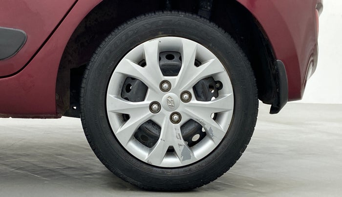 2016 Hyundai Grand i10 SPORTZ 1.2 KAPPA VTVT, Petrol, Manual, 20,266 km, Left Rear Wheel