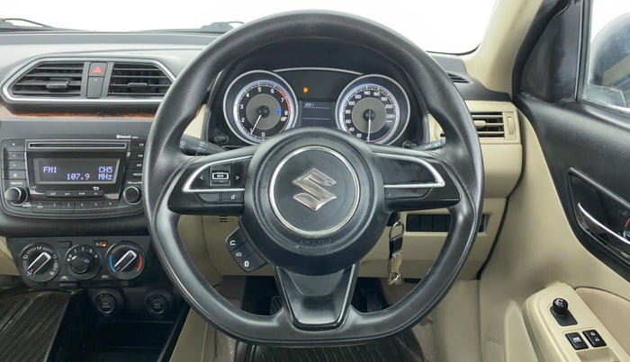 2019 Maruti Dzire VXI, Petrol, Manual, 16,172 km, Steering Wheel Close Up