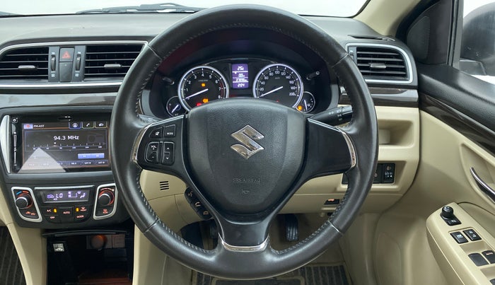 2017 Maruti Ciaz ALPHA 1.4 VVT, Petrol, Manual, 37,940 km, Steering Wheel Close Up