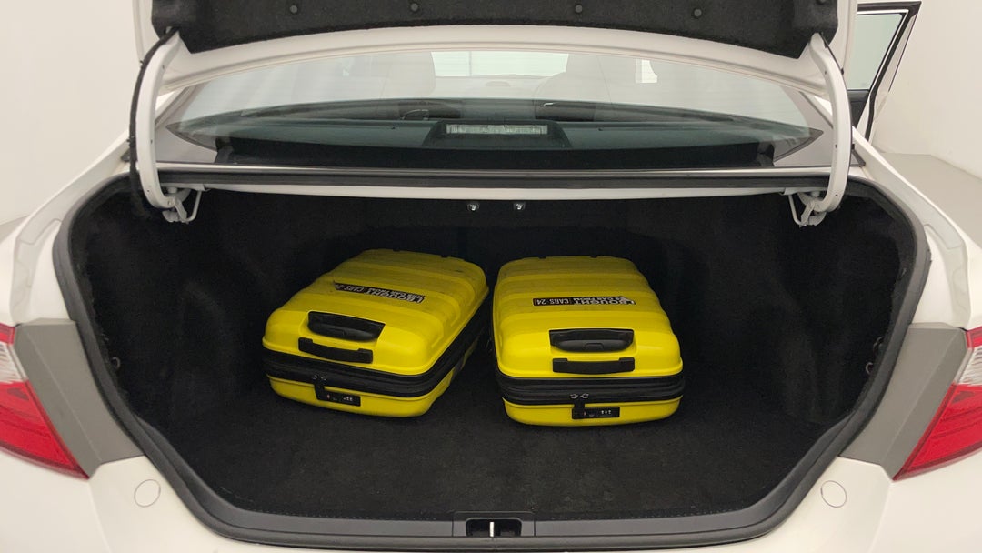 2017 Toyota Camry Altise, Automatic, 67610 km, Boot Inside View with Luggage