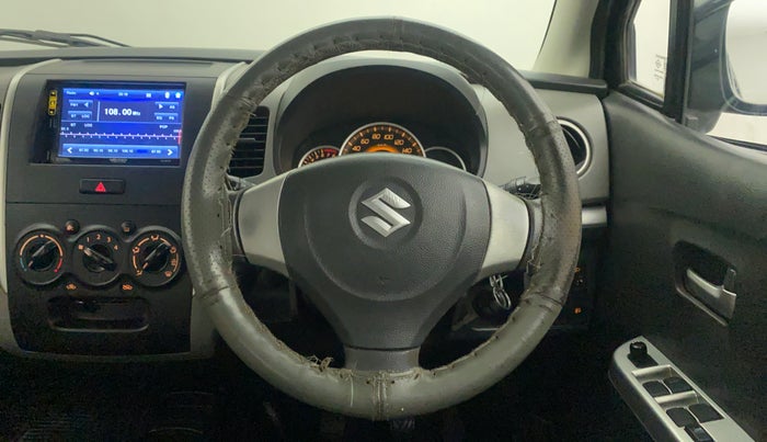 2012 Maruti Wagon R 1.0 VXI, Petrol, Manual, 42,425 km, Steering Wheel Close Up