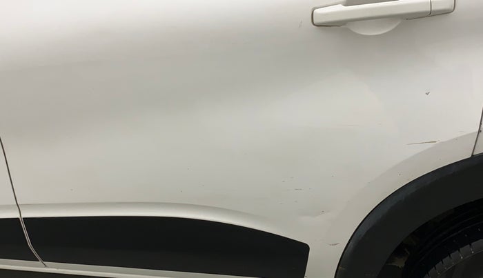 2019 Renault TRIBER RXT, Petrol, Manual, 1,02,395 km, Rear left door - Slightly dented