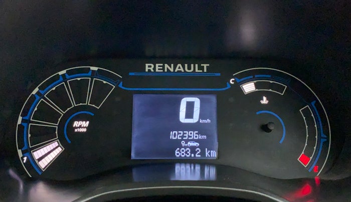 2019 Renault TRIBER RXT, Petrol, Manual, 1,02,395 km, Odometer Image