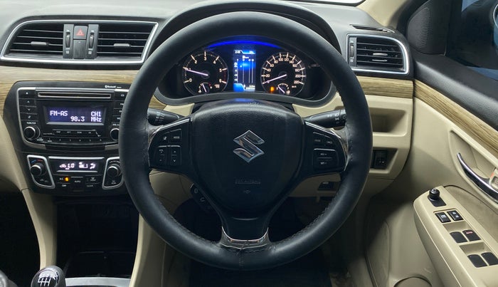2019 Maruti Ciaz DELTA DIESEL 1.5, Diesel, Manual, 83,951 km, Steering Wheel Close Up