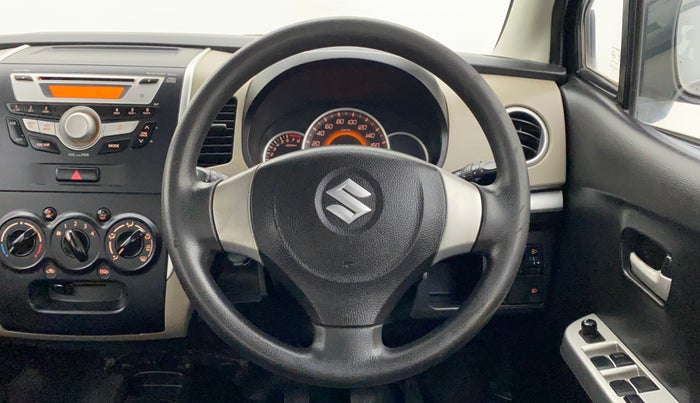 2015 Maruti Wagon R 1.0 VXI, Petrol, Manual, 57,232 km, Steering Wheel Close Up