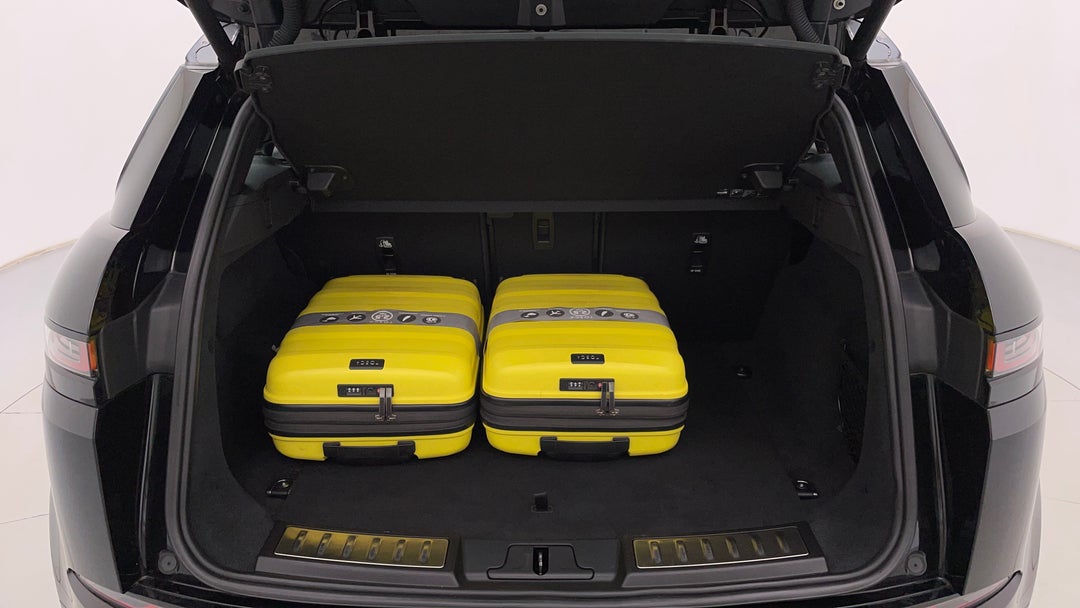 Boot Inside View with Luggage