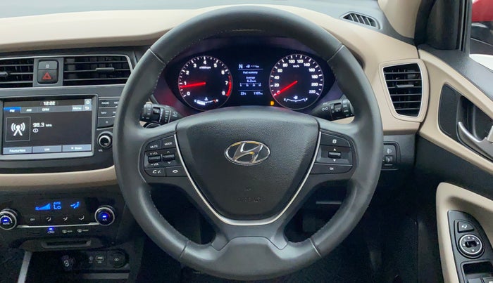 2019 Hyundai Elite i20 1.2  ASTA (O) CVT, Petrol, Automatic, 1,375 km, Steering Wheel Close Up