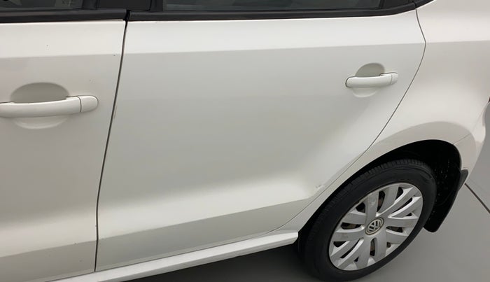 2014 Volkswagen Polo COMFORTLINE 1.2L, Petrol, Manual, 1,17,281 km, Rear left door - Slight discoloration