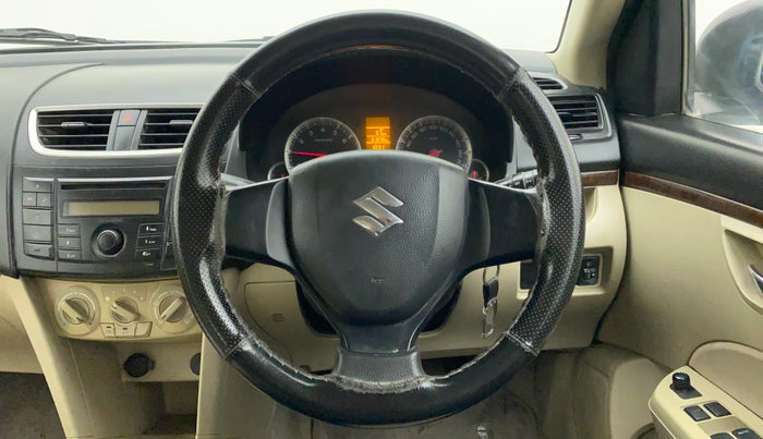 2012 Maruti Swift Dzire VXI, Petrol, Manual, 61,878 km, Steering Wheel Close Up