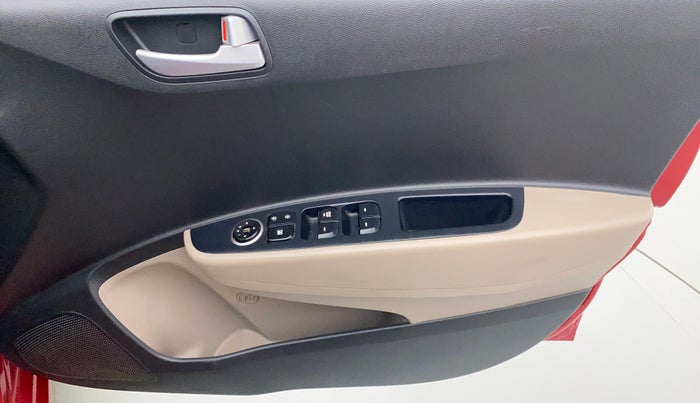 2017 Hyundai Grand i10 SPORTZ 1.2 KAPPA VTVT, Petrol, Manual, 96,728 km, Driver Side Door Panels Control