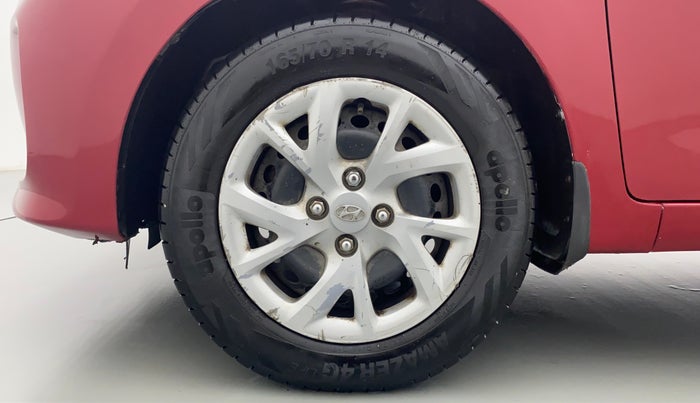 2017 Hyundai Grand i10 SPORTZ 1.2 KAPPA VTVT, Petrol, Manual, 96,728 km, Left Front Wheel