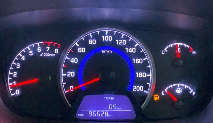 2017 Hyundai Grand i10 SPORTZ 1.2 KAPPA VTVT, Petrol, Manual, 96,728 km, Odometer Image