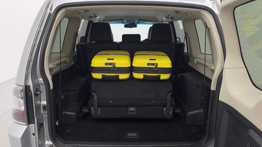 Boot Inside View with Luggage