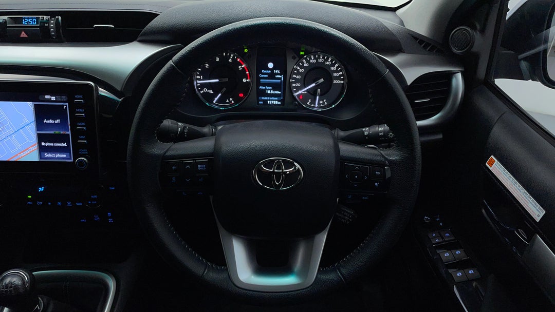 Steering Wheel Close-up