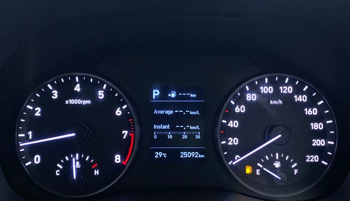 2018 Hyundai Verna 1.6 SX VTVT AT (O), Petrol, Automatic, 25,129 km, Odometer Image