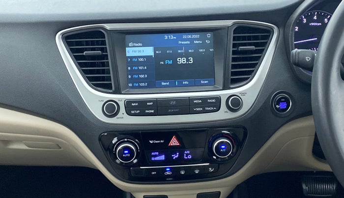 2018 Hyundai Verna 1.6 SX VTVT AT (O), Petrol, Automatic, 25,129 km, Air Conditioner