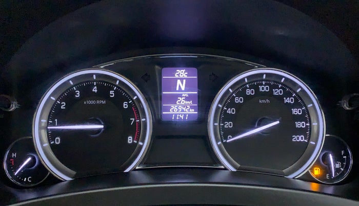 2018 Maruti Ciaz ZETA 1.4 VVT AMT, Petrol, Automatic, 27,048 km, Odometer Image
