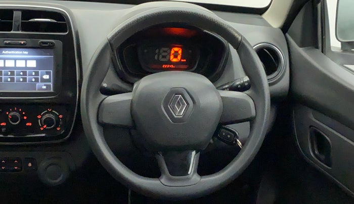 2015 Renault Kwid RXT 0.8 (O), Petrol, Manual, 22,345 km, Steering Wheel Close Up