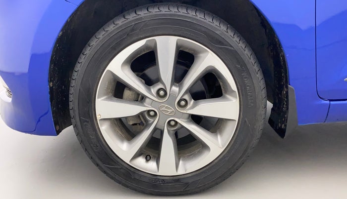 2014 Hyundai Elite i20 ASTA 1.2, Petrol, Manual, 1,12,325 km, Left Front Wheel