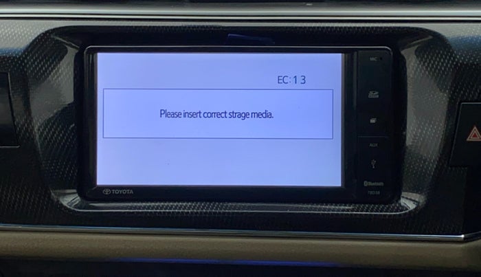 2015 Toyota Corolla Altis VL CVT PETROL, Petrol, Automatic, 66,362 km, Infotainment system - Music system not functional